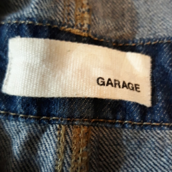 Garage distressed overall shorts - Picture 14 of 16